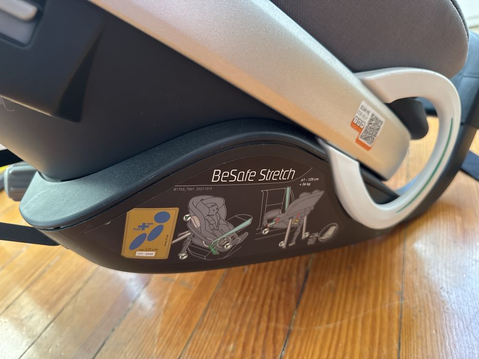 Cadeira auto BeSafe Stretch — como nova, sem acidentes