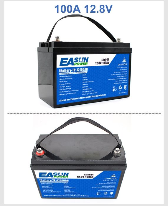 Акумулятори Lifepo4 Anenji Easun 12V 100Ah 24V 100Ah