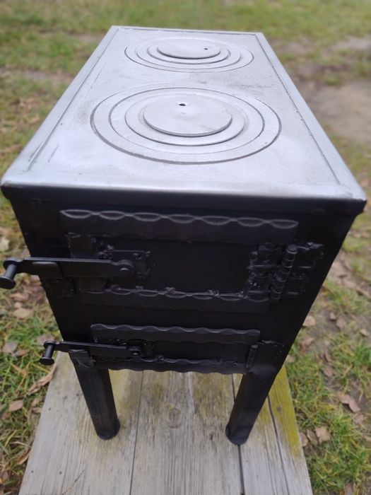 Piec na Dwie Fajerki 70kg 4mm Koza  Kominek