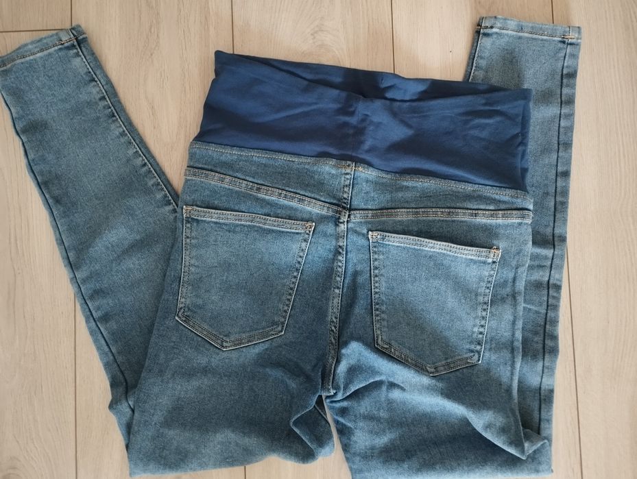 Spodnie ciążowe imitacja jeansów
