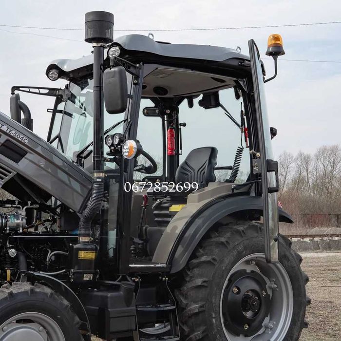 Трактор модель 25 р. Скаут TE-504C A/C Реверс КОНДИЦІОНЕР Широка гума