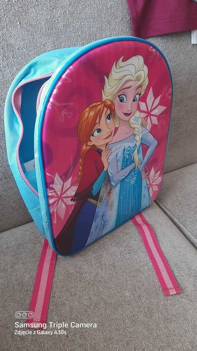 Plecak dziecięcy Frozen Elza 4-5l super stan