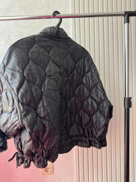 Шкіряна косуха zara (не тонка)