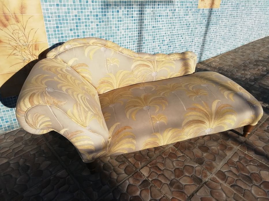 Sofá Chaise Longue Antigo Bonito