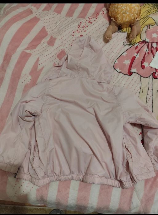 Casaco Benetton Rosa (5-6 anos)