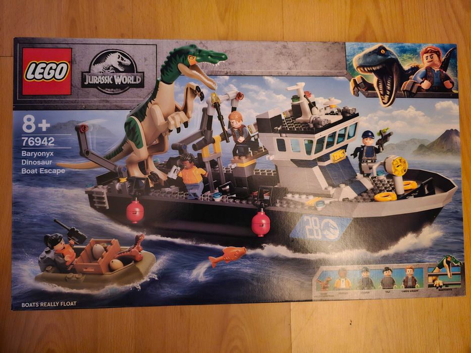 LEGO 76942 Jurassic World - Ucieczka Barionyxa - Dinozaur