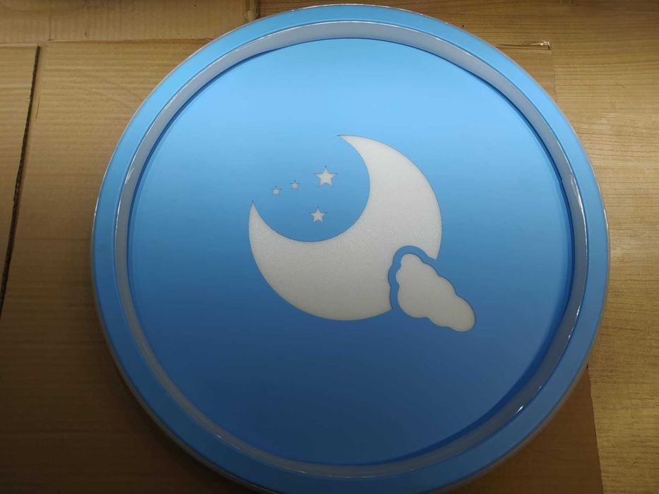 Lampa nocna sufitowa dla dzieci Księżyc 51cm średnica Nowa