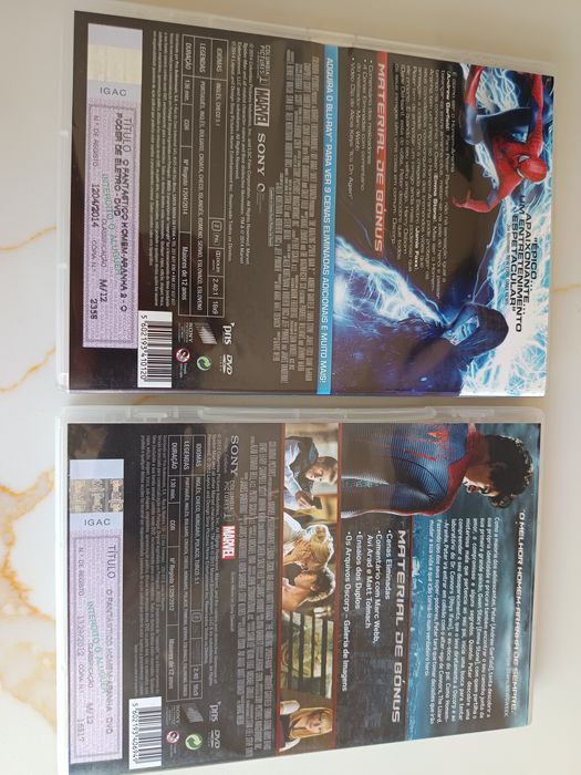 DVD Pack homem aranha