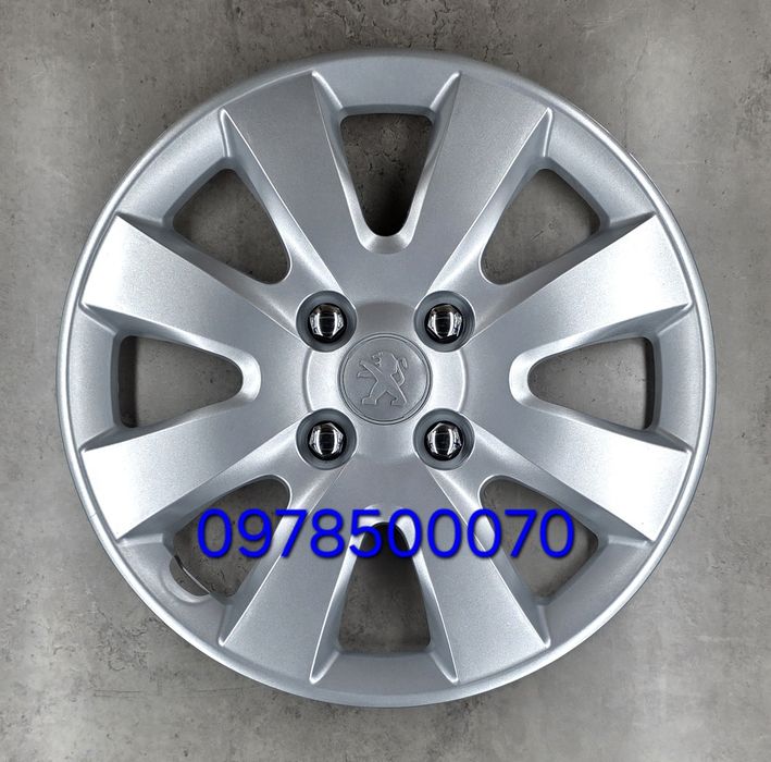 Ковпаки Peugeot R15 206 301 307 308 Partner Expert Колпаки Пежо