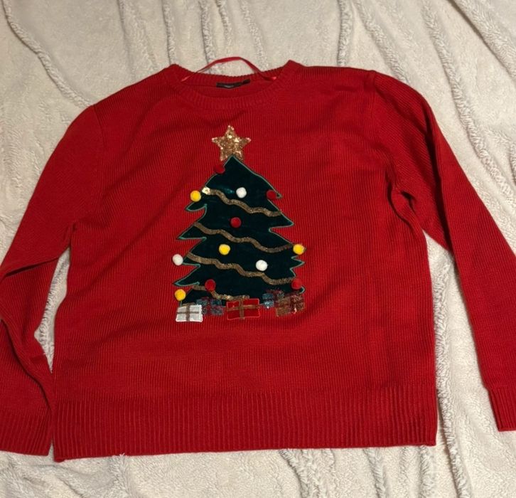 Piękny świąteczny sweterek KappAhl