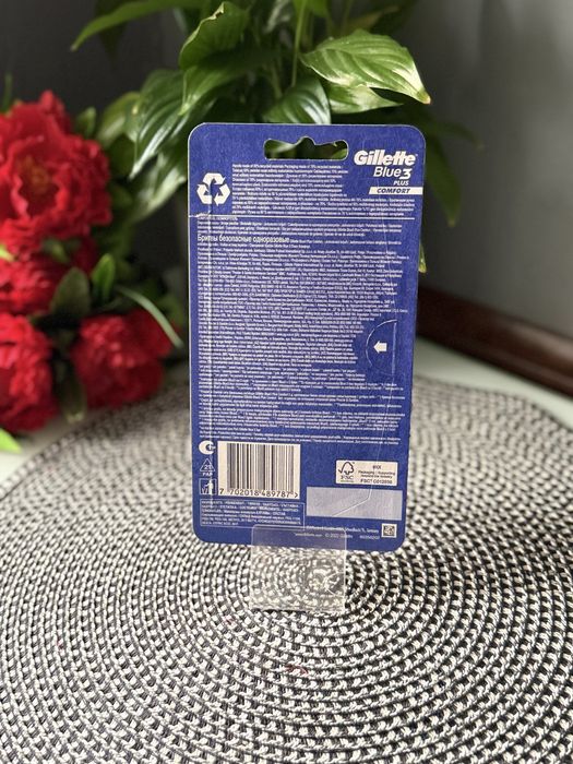 Maszynki do golenia Gillette Blue 3 Plus 4szt Nowe