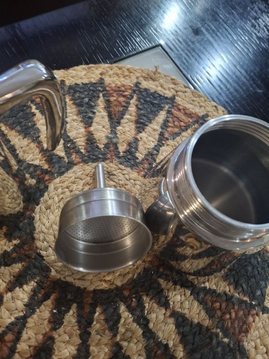 Cafeteira Italiana Belinox em Aço Inox – Compatível com INDUÇÃO