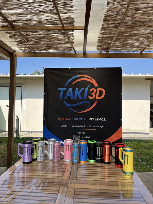 Porta latas Monster
