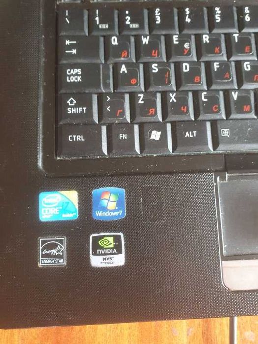 Продам ноутбук TOSHIBA TECRA S11 15 "I7 NVIDIA 4GB RAM 320GB HDD