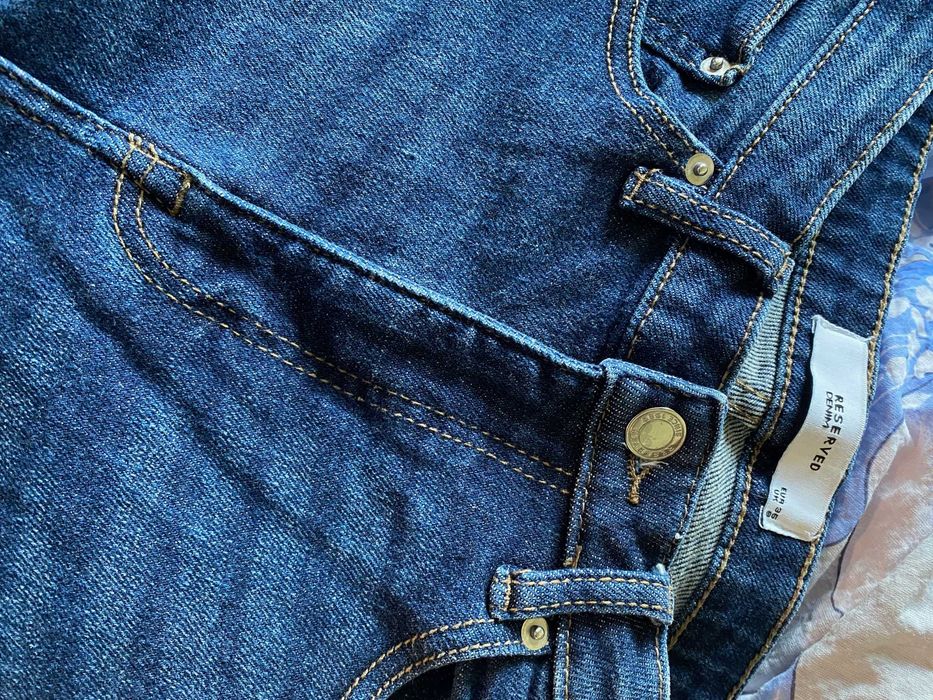 Jeansy Reserved rozm. 36 Denim.