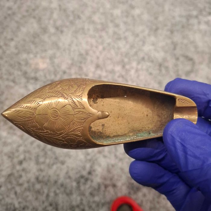 Popielniczka w kształcie buta. Prl retro vintage