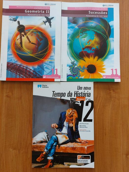 Manuais Escolares NOVOS - 5º ao 12º Ano