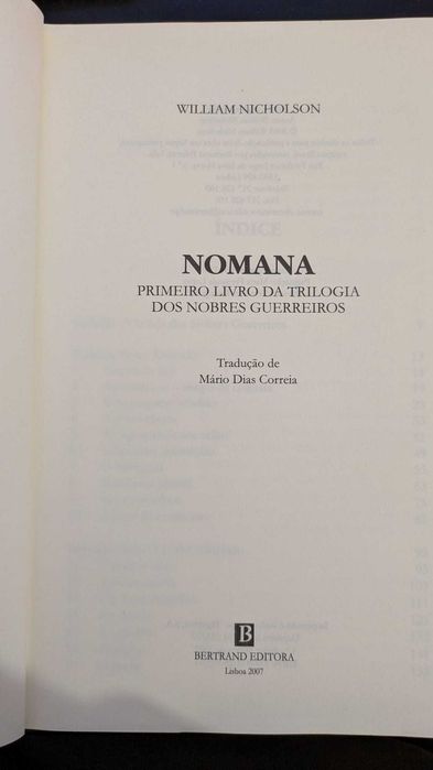 Nomana - Trilogia dos Nobres Guerreiros