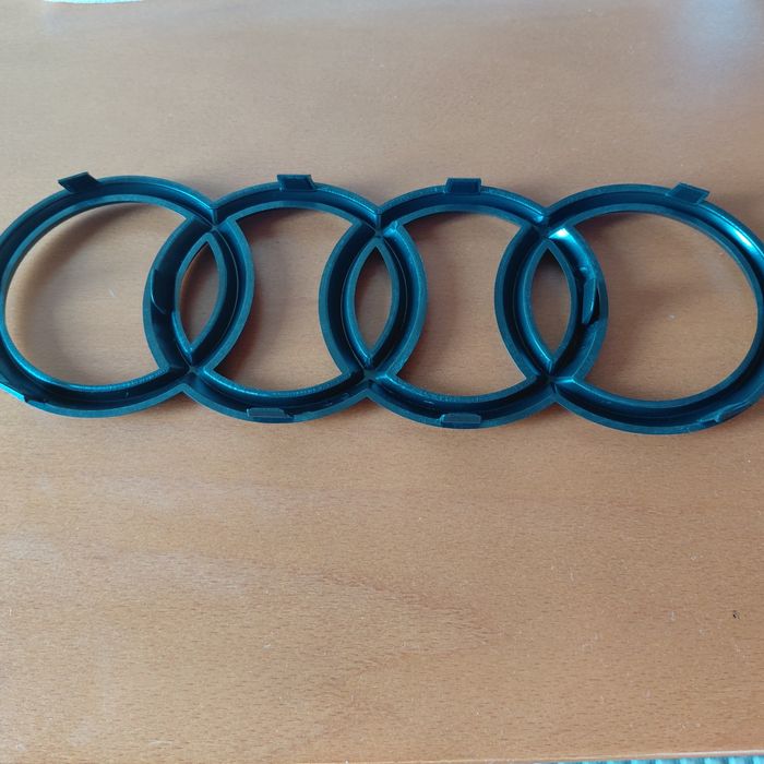 Simbolo audi grelha frontal