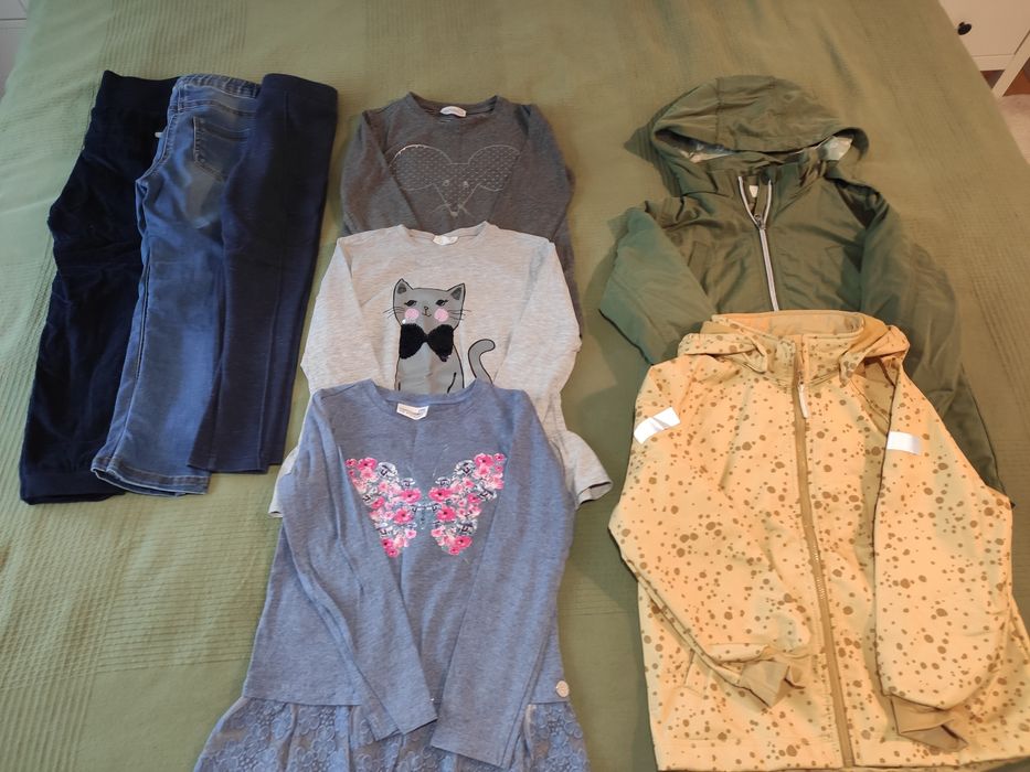 Mega paka 6x Coccodrillo, 2x kurtka h&m - 110/116
