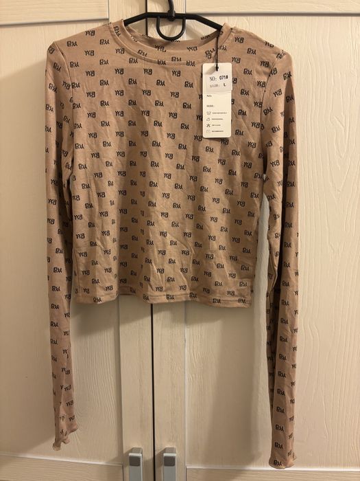 Лонг/топ  wang з вирізом доя пальчика