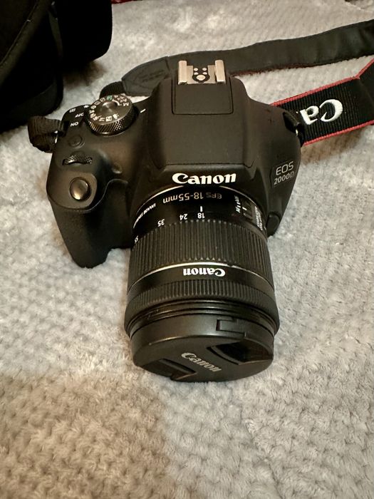Canon 2000D e acessórios