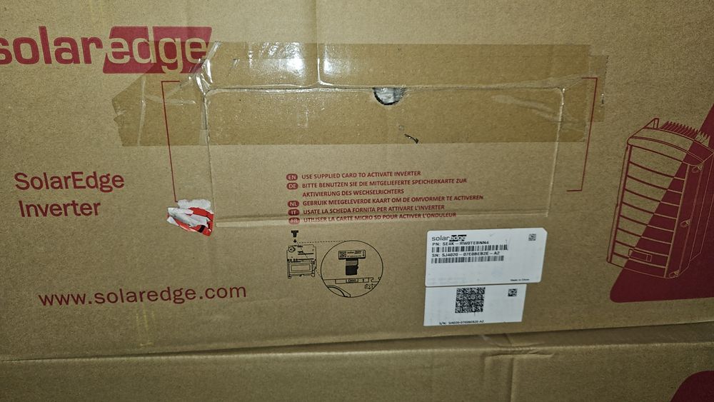 Falownik solar edge 5kw RW0 -okazja