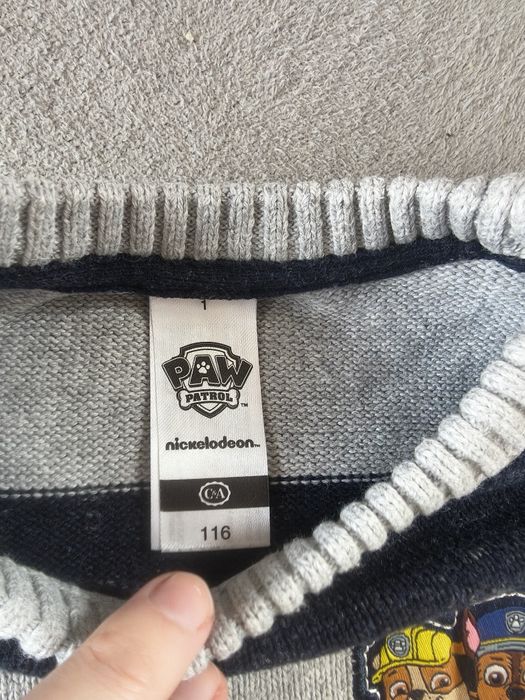 Sweterek chłopięcy Psi Patrol r. 116 C&A