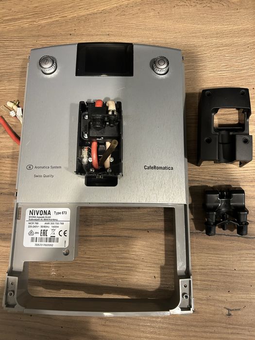 Nivona nicr769 panel sterowania wyświetlacz wylewka front