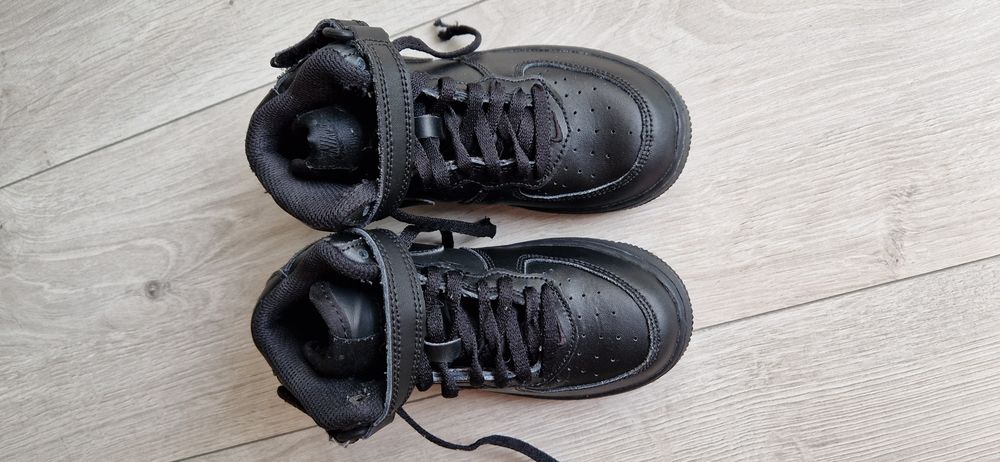 Nike Force 1 Mid czarne 28,5