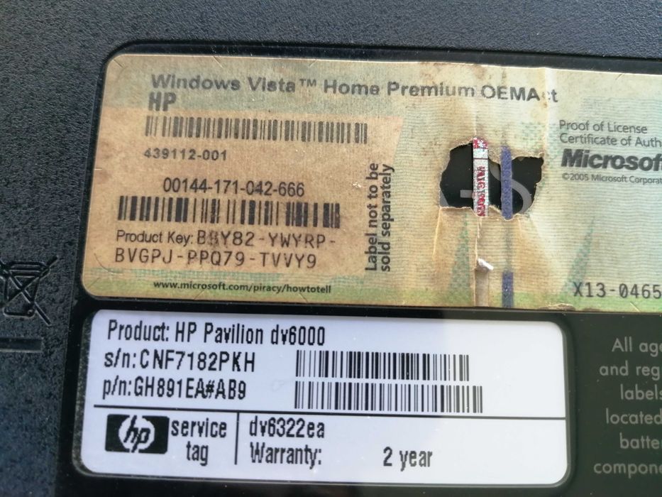 Computador Peças HP