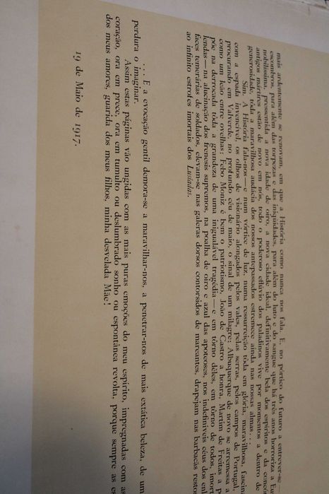 Livro Quadros da Historia de Portugal, 1 ª Edição de 1917