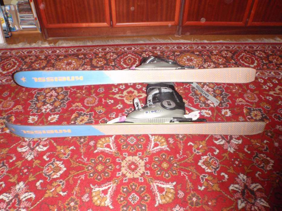 narty dziecięce komplet KNAISSL