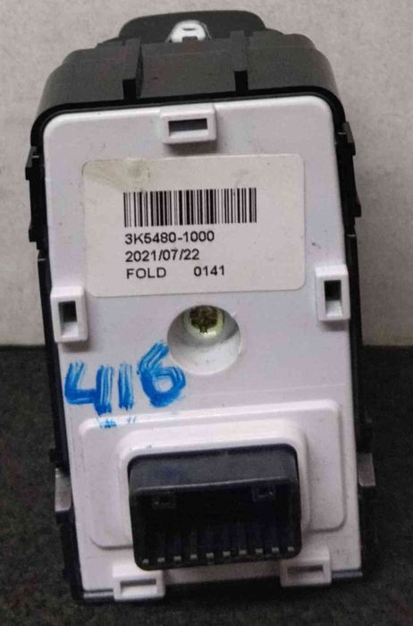 Regulador dos Espelhos 3K5480-1000 - HYUNDAI KONA Caixa/SUV