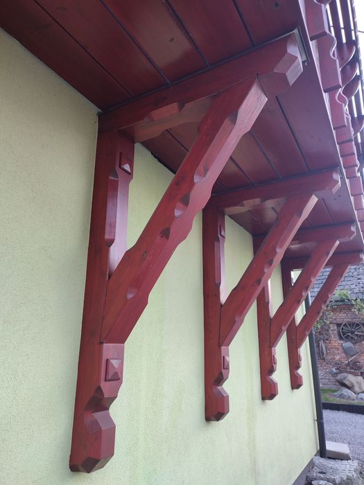 Balkon drewniany gotowy