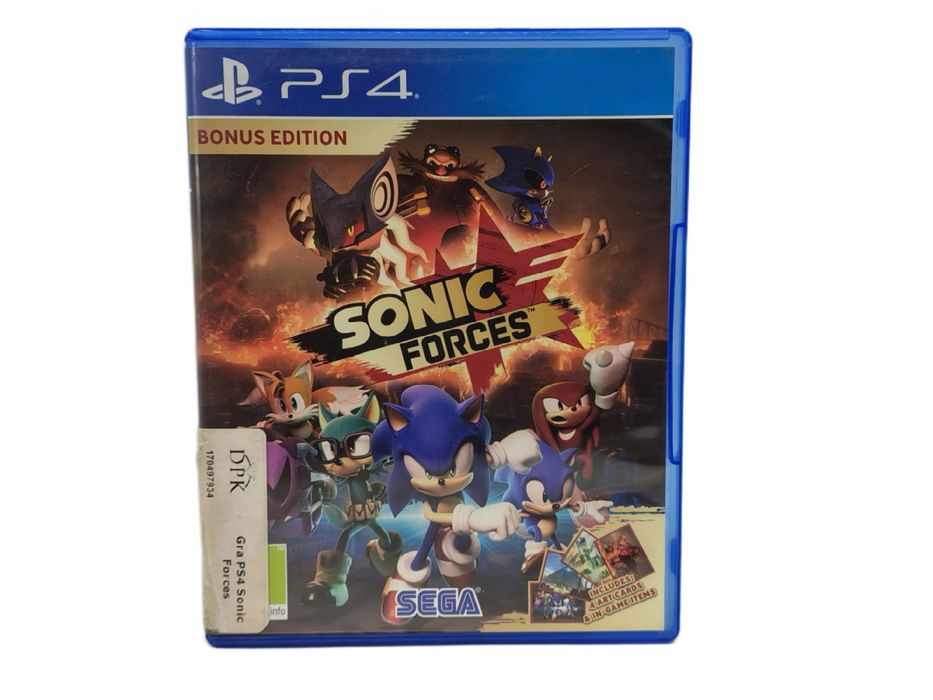 Gra sonic forces ps4 playstation 4 platformowa przygodowa
