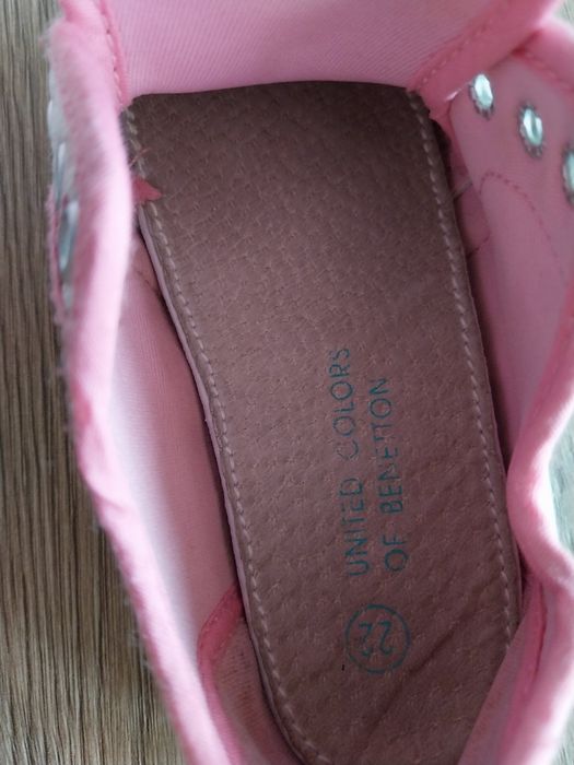 Trampki benetton w rozmiarze 22