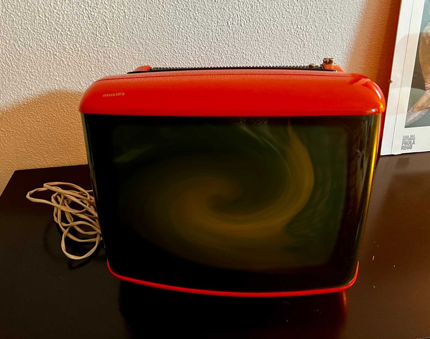 TV Philips Vulcano 12" / Retro / Vintage / Space Age 1974