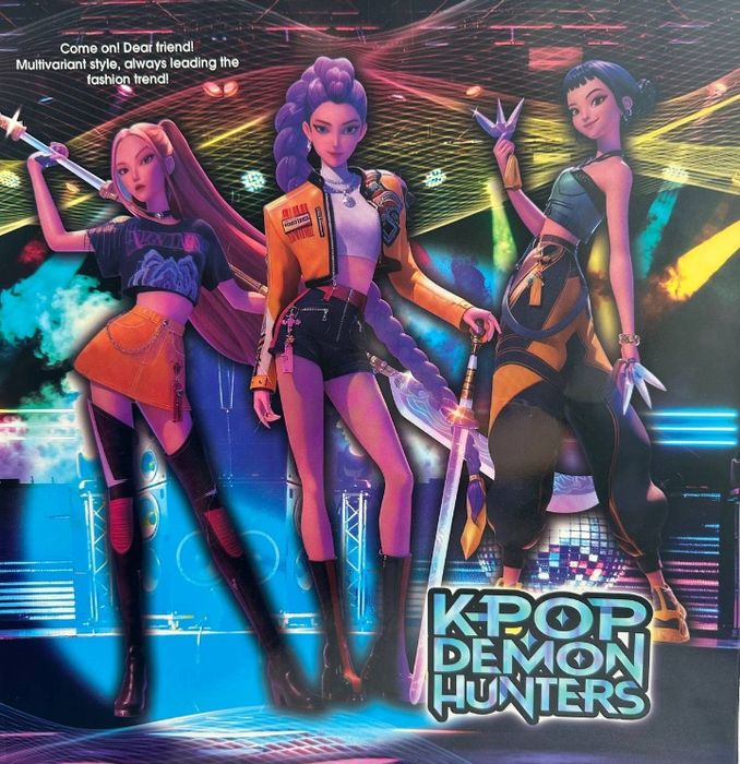 Набір 3в1 Ляльки Кпоп Мисливиці на демонів, KPop Demon Hunters