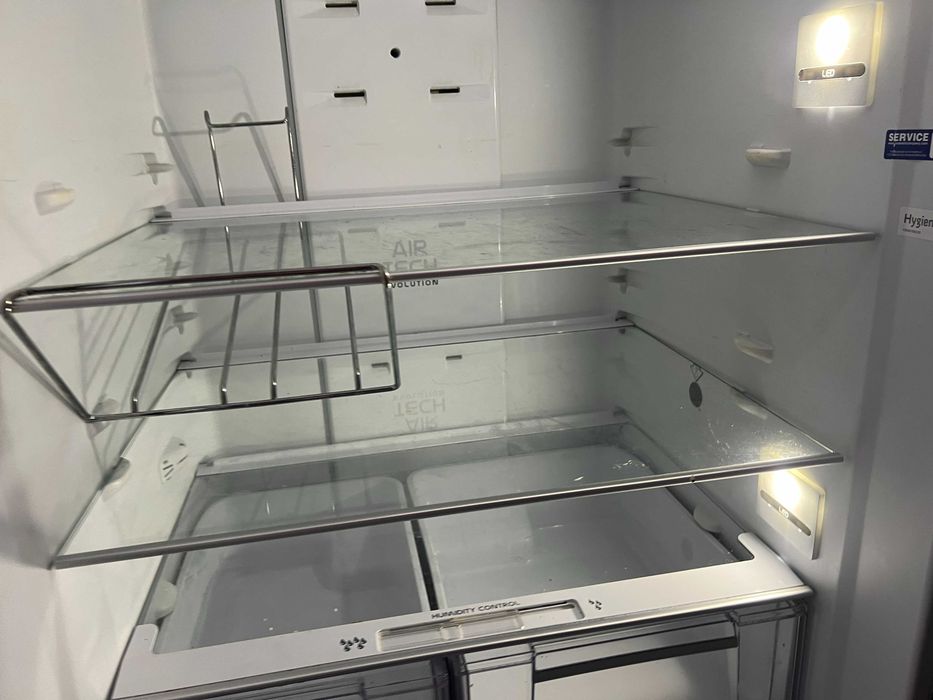 HotPoint Ariston side by side model E4D AA B C     części półka , balkonik panel sterujący, agregad
