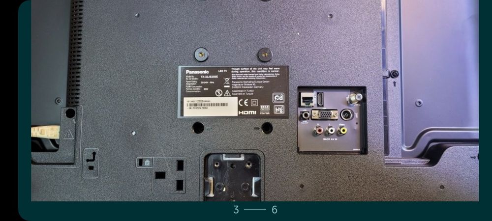 telewizor smarttv LED 32 cale panasonic, WiFi, netflix, gwarancja