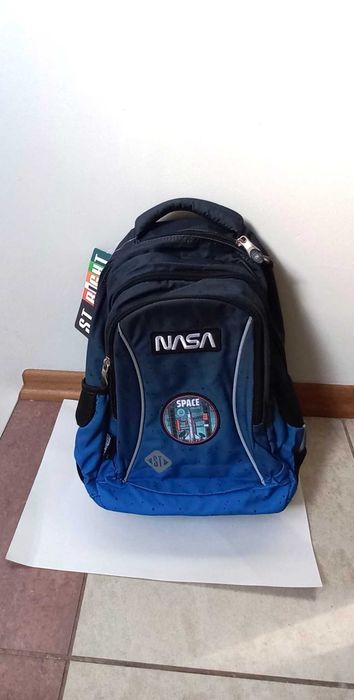 Plecak szkolny 3-komorowy Nasa Space Moon St Right dla kl. 1-3 nowy