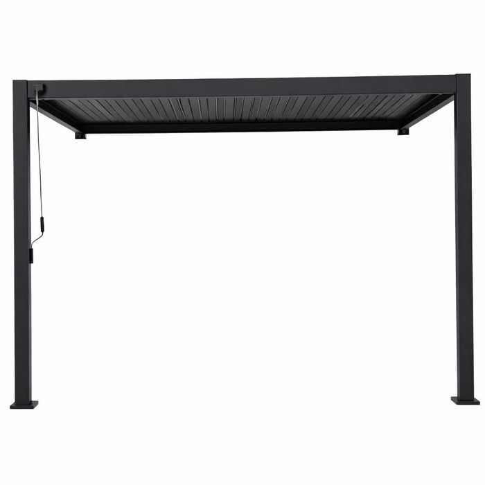 Pergola Tarasowa Premium 111 3 x 4 m Aluminiowa z Regulowanymi Lamelami