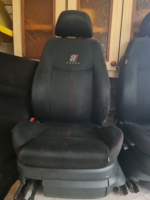 Komplet foteli seat Ibiza 6l CUPRA do prania I odnowienia