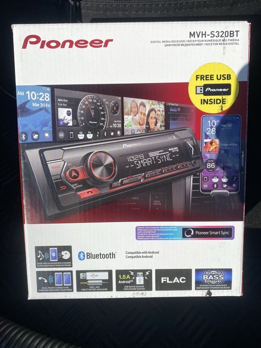 Pioneer MVH-S320BT Usb Spotif BT