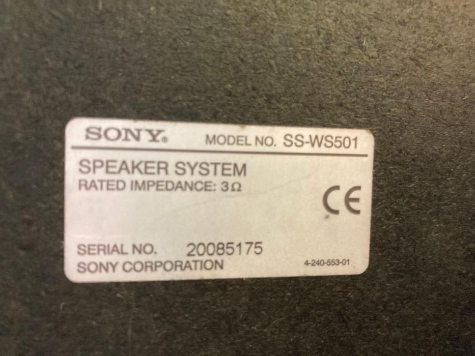 Sistema som surround Sony