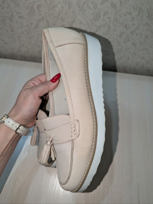 Лофери marks and Spencer шкіра туфлі 43р по уст 28 см ширина 9 см