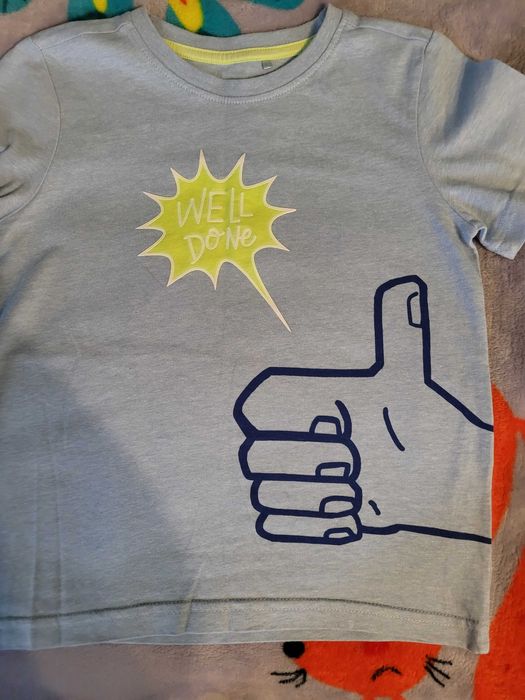 Koszulki chłopięce 110 zestaw