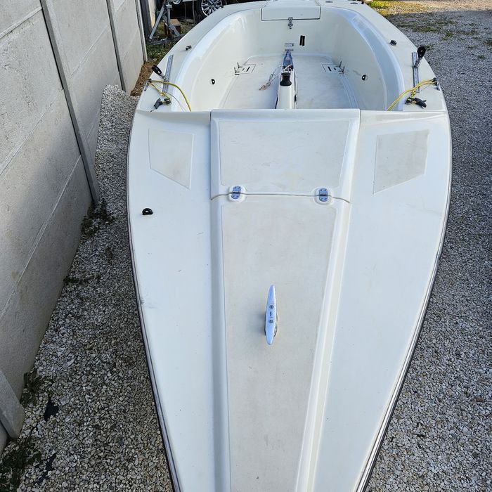 Żaglówka z Niemieckiej stoczni gruben ,Gipsy Star z przyczepami