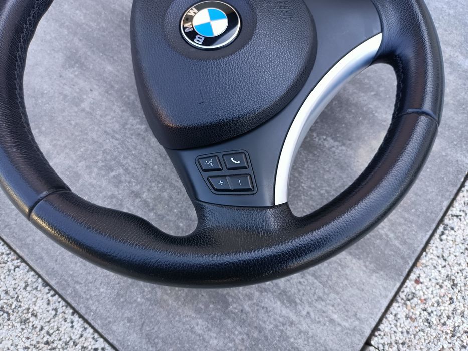 Kierownica Msport z multifunkcją BMW E90 E91 E92 E93 E87 E81 E82 E88 X